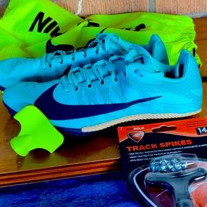 Nike Blue Cleats Track size 8.5 Womens